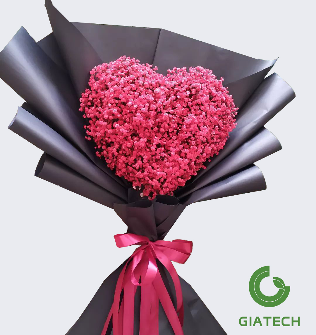 دسته گل قلبی ژیپسوفیلا (عروس)