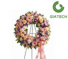 تاج گل تبریک یا افتتاحیه