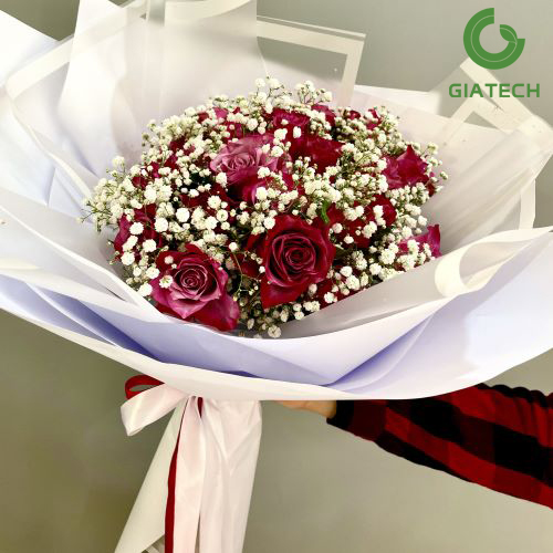 دسته گل رز